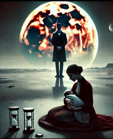 Our birth belongs to our mothers, our time here is a sacred contract between our spirits and the cosmic forces, Before we know it we ate back at what seems to be the beginning to pay our timeless debt to the universe.