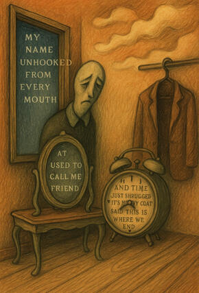 A sudden loss and it feels as though time has stopped , stuck in that very moment forever.